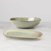 Organic Shades Sage Green 2-Piece Serving Set
