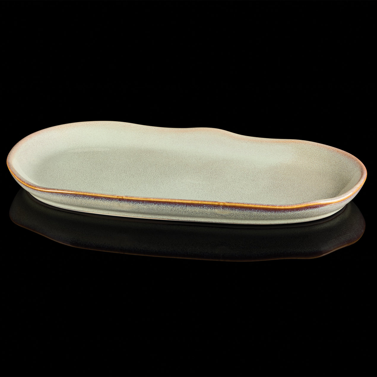 Organic Shades 2-Piece Serving Set, Green