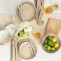 Organic Shades 12-Piece Dinnerware Set, Oatmeal