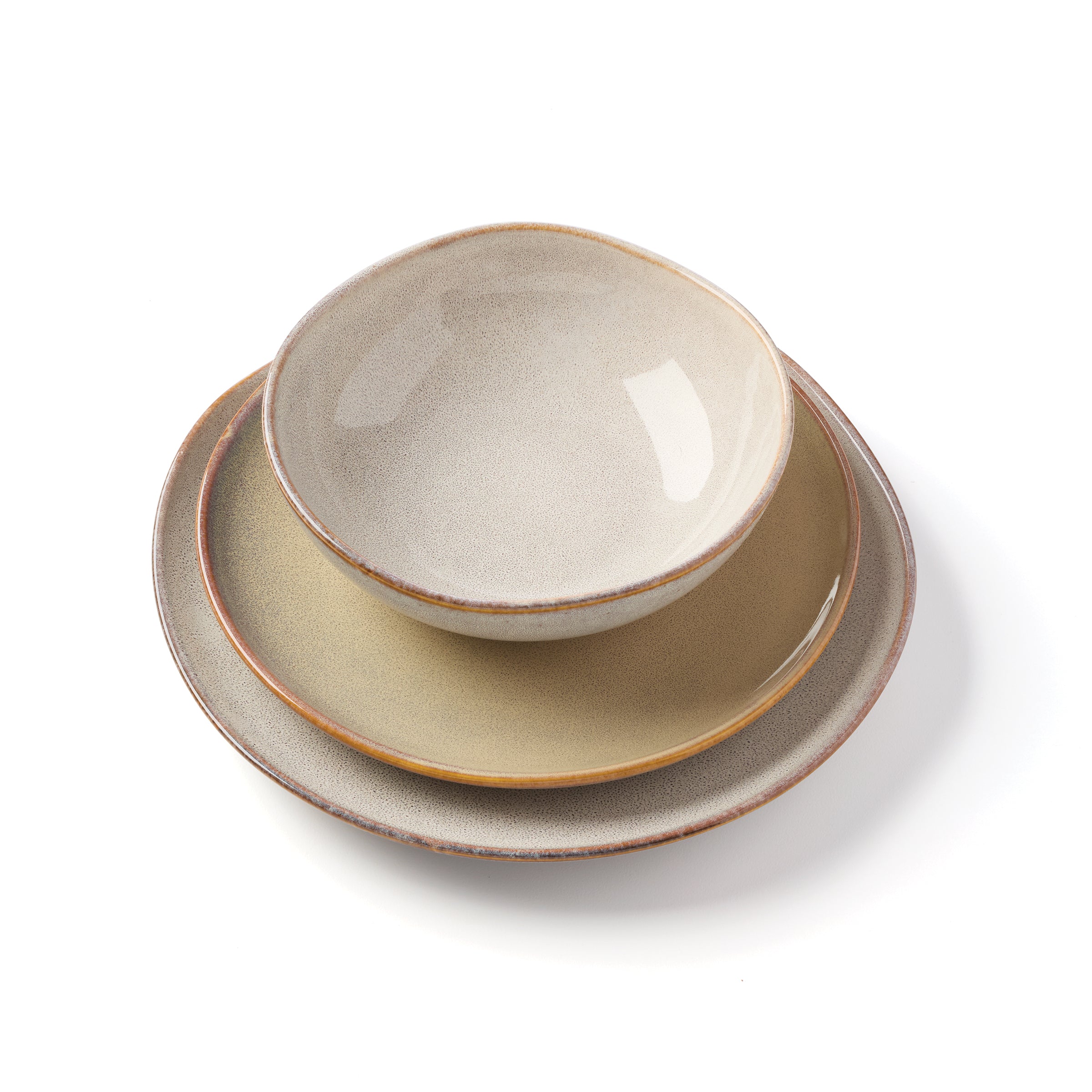 Organic Shades Oatmeal 18-Piece Dinnerware Set – Lenox Corporation