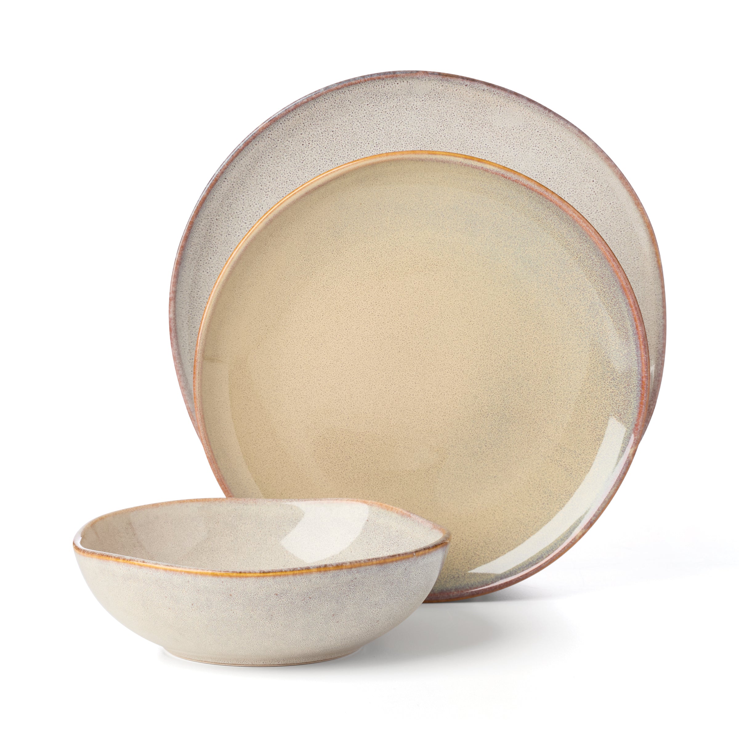Organic Shades Oatmeal 18-Piece Dinnerware Set – Lenox Corporation
