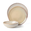 Organic Shades Oatmeal 18-Piece Dinnerware Set