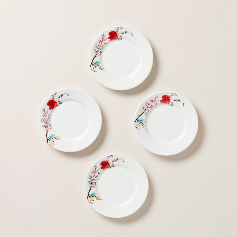 Chirp Saucers/Party Plates, Set of 4