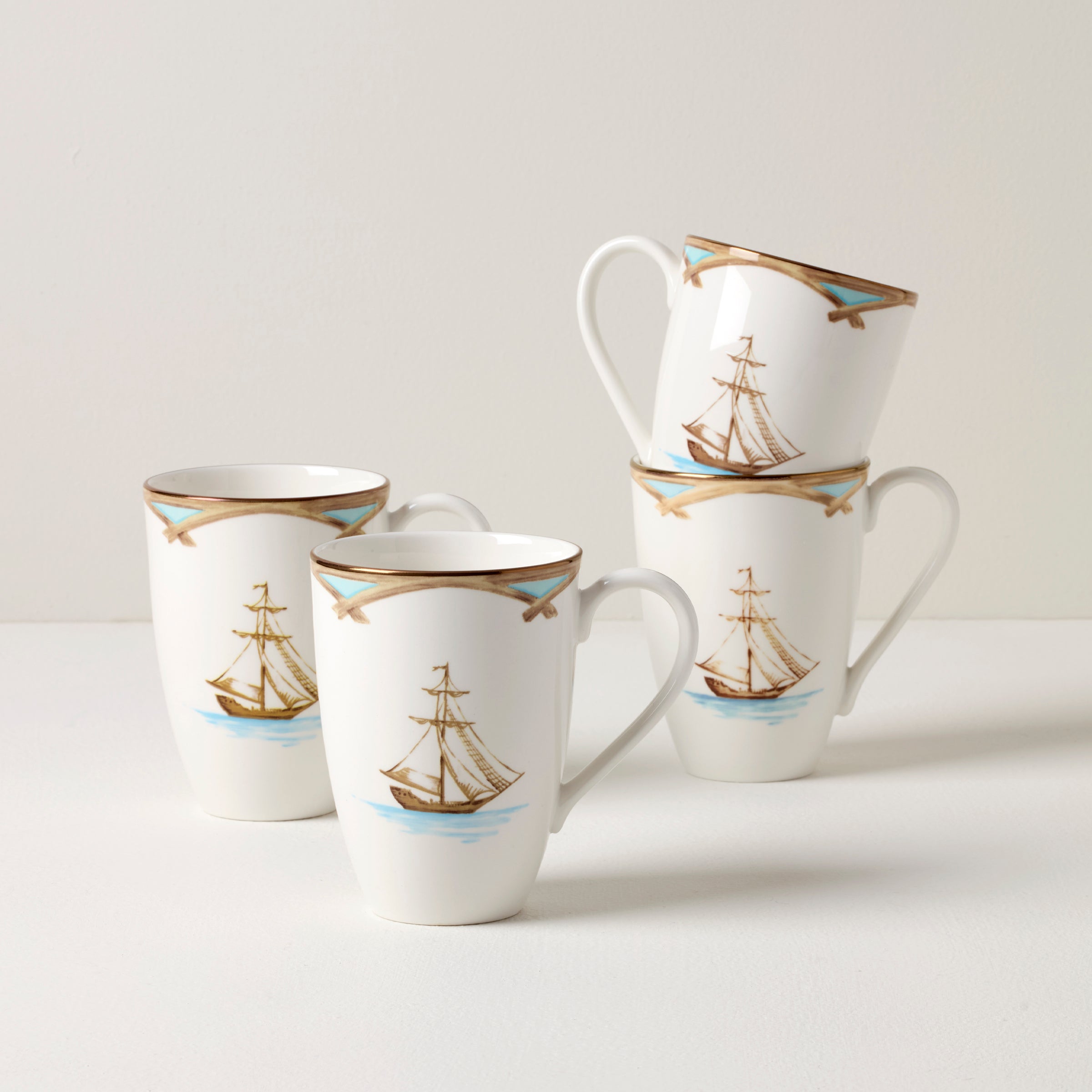 British Colonial Tradewind Mugs - Set of 4 – Lenox Corporation