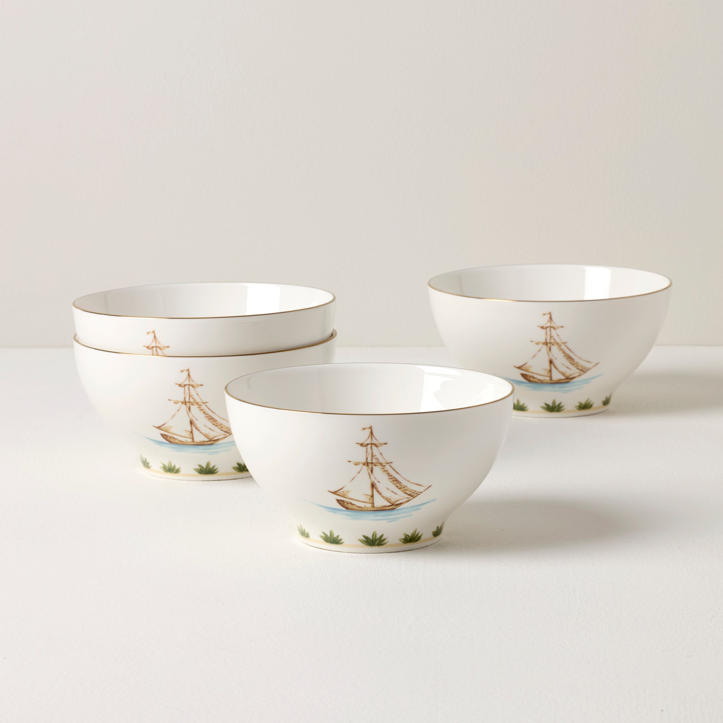 British Colonial Tradewind Rice Bowls, Set of 4 – Lenox Corporation