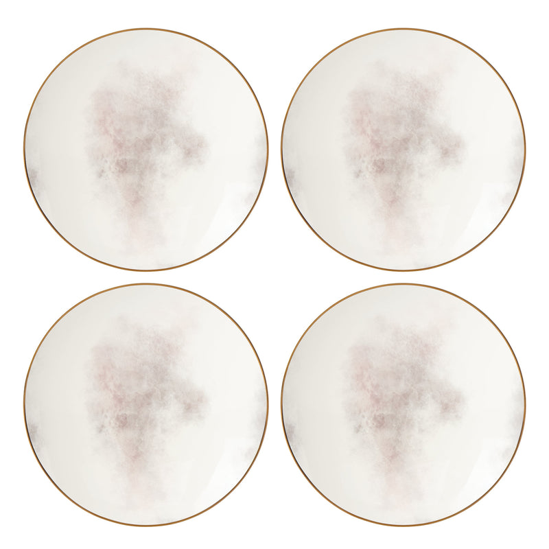 Trianna Coupe Salad Plates, Set of 4