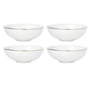 Trianna White All-Purpose Bowls, Set of 4