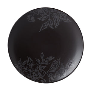 Roseto Charcoal 12-Piece Dinnerware Set