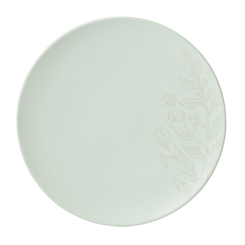 Roseto 12-Piece Dinnerware Set, Soft Sage