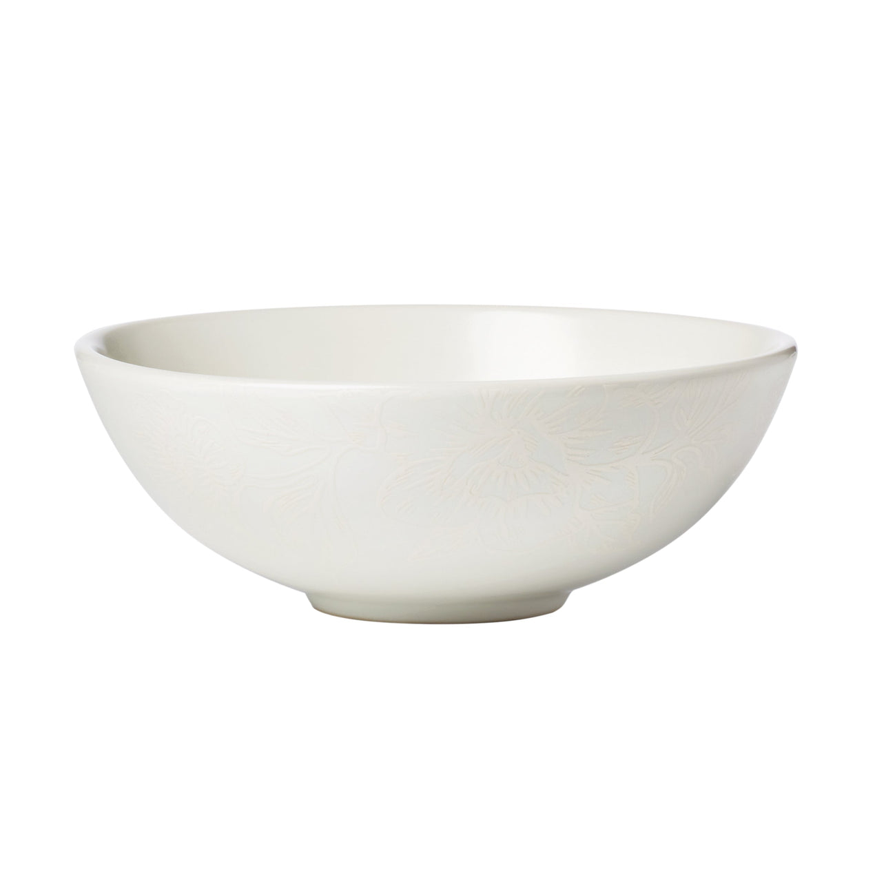 Roseto 12-Piece Dinnerware Set, White