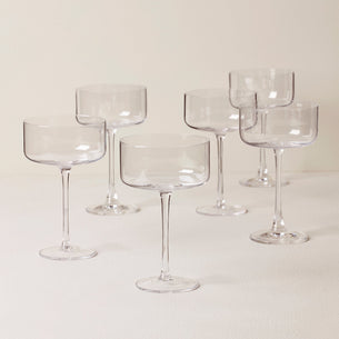 Champagne Coupes & Flutes