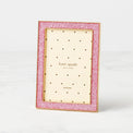 Sitting Pretty 4x6 Pink Glitter Frame