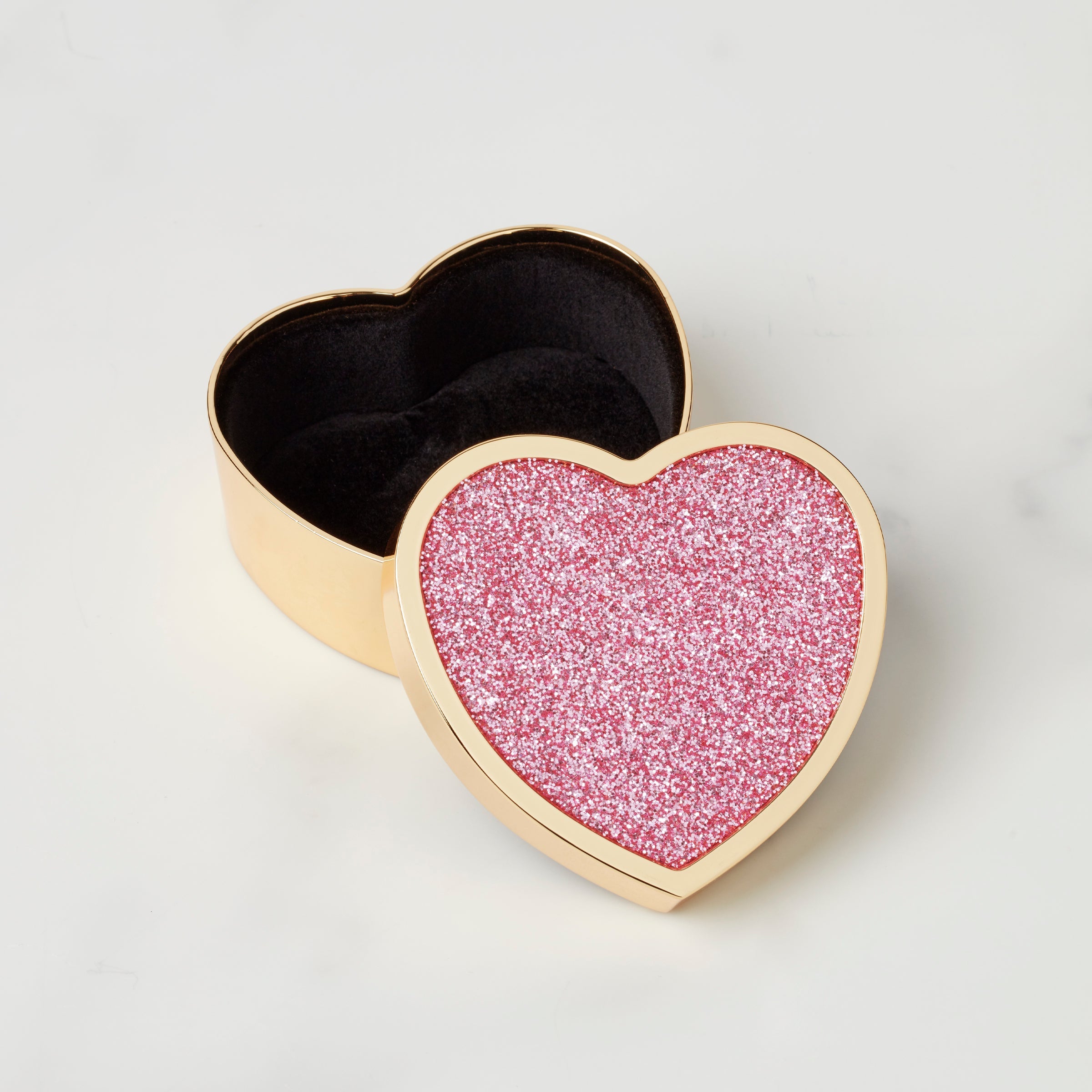 Sitting Pretty Pink Glitter Heart Box – Lenox Corporation
