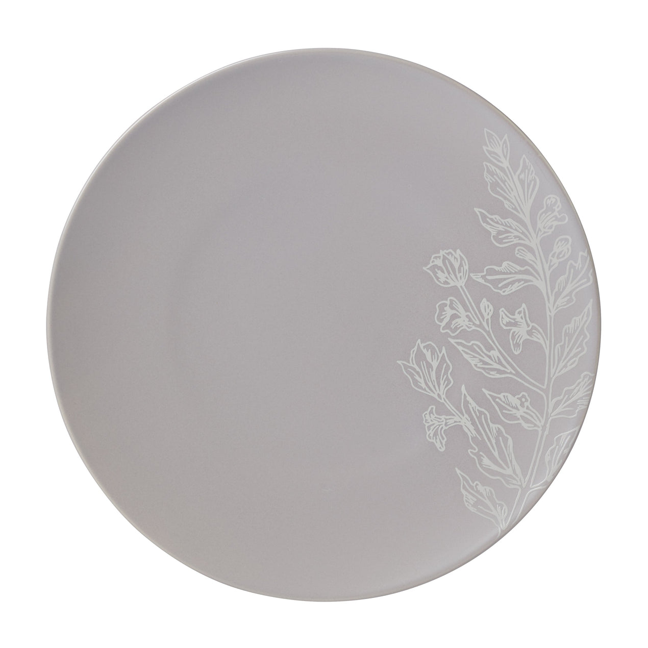 Roseto 12-Piece Dinnerware Set, Pumice