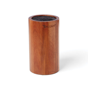 Keen Acacia 5-Piece Bristle Cutlery Block Set