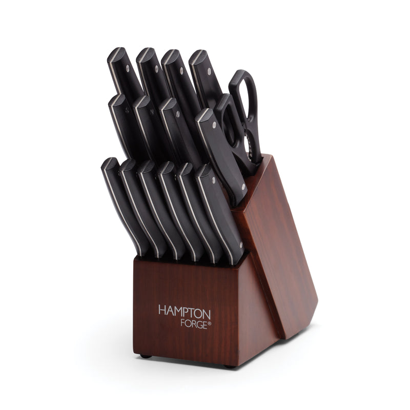 Jasper Black 16-Piece Cutlery Set
