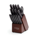Jasper Black 16-Piece Cutlery Set