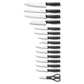 Jasper Black 16-Piece Cutlery Set