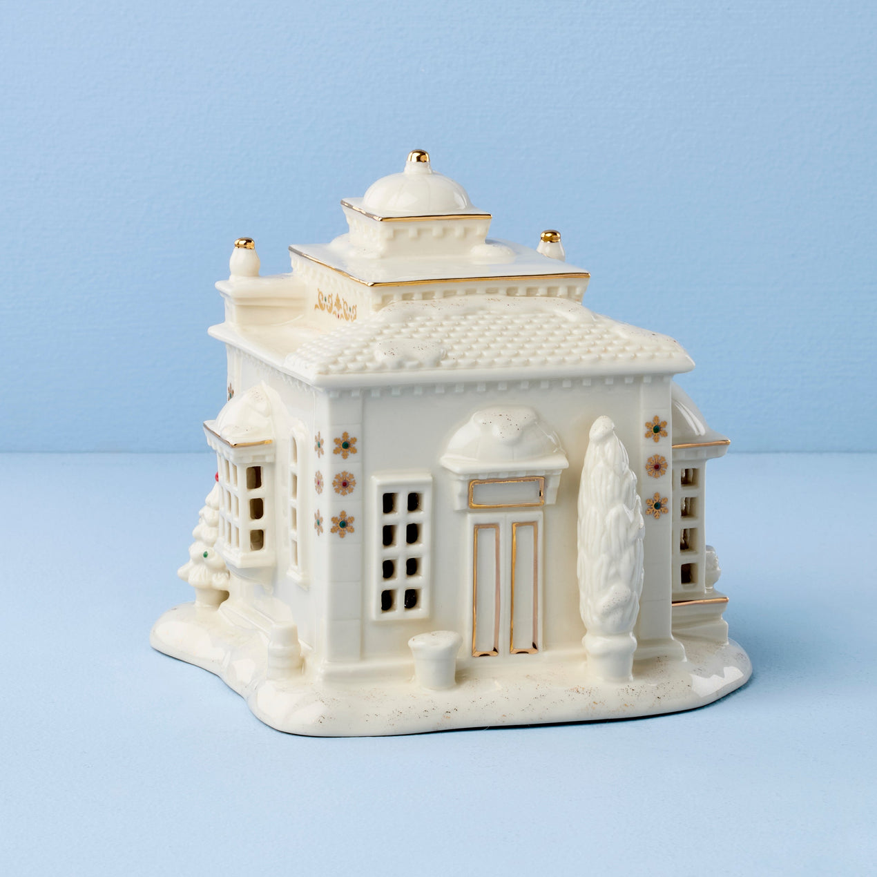 Mistletoe Park Lit Flower Shop Figurine