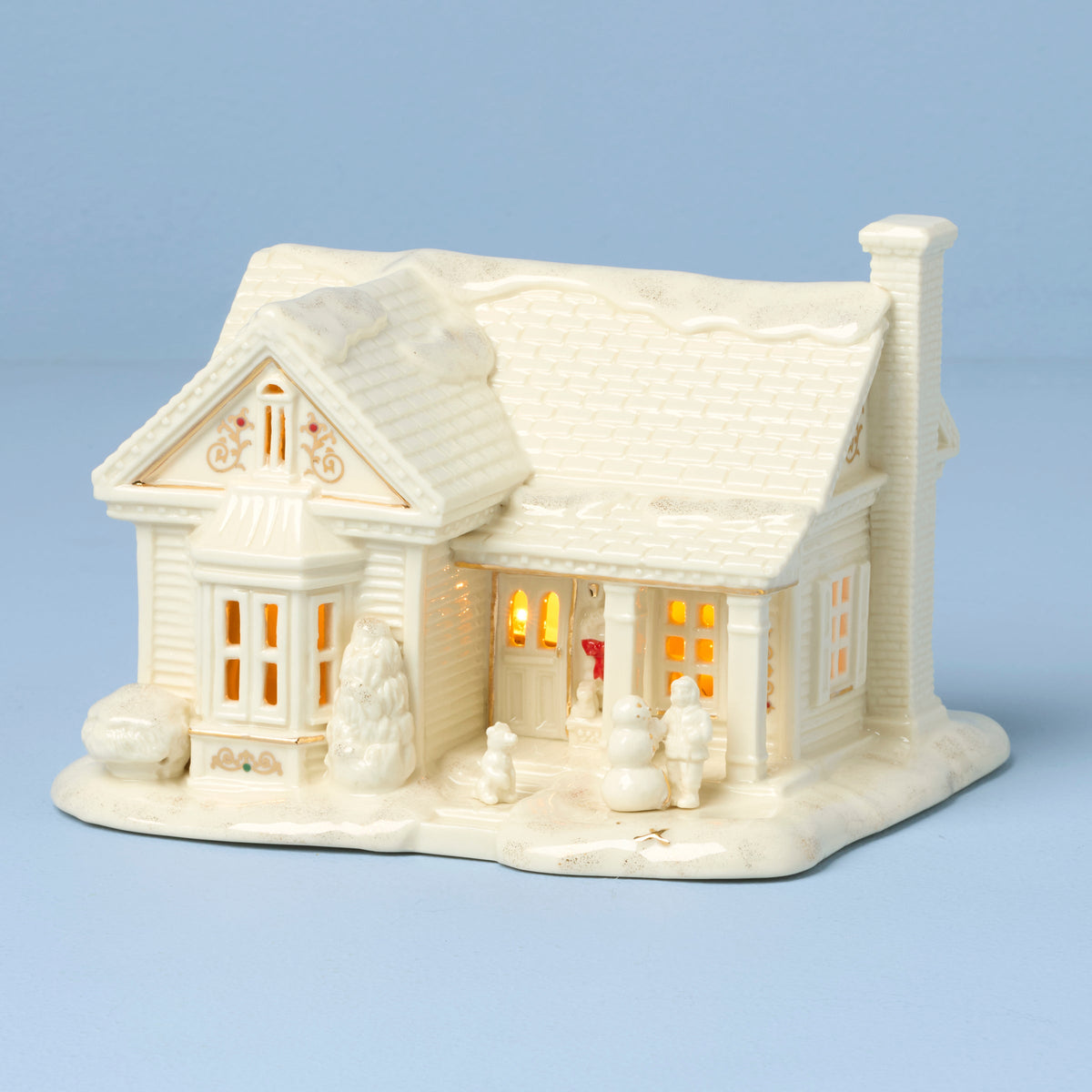 Mistletoe Park Lit Figurine 3-Piece Starter Set