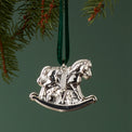 2025 Baby's 1st Rocking Horse Sterling Silver Ornament