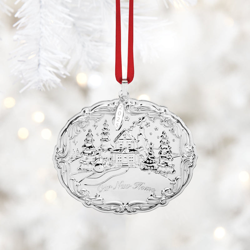 2025 Our New Home Sterling Silver Ornament