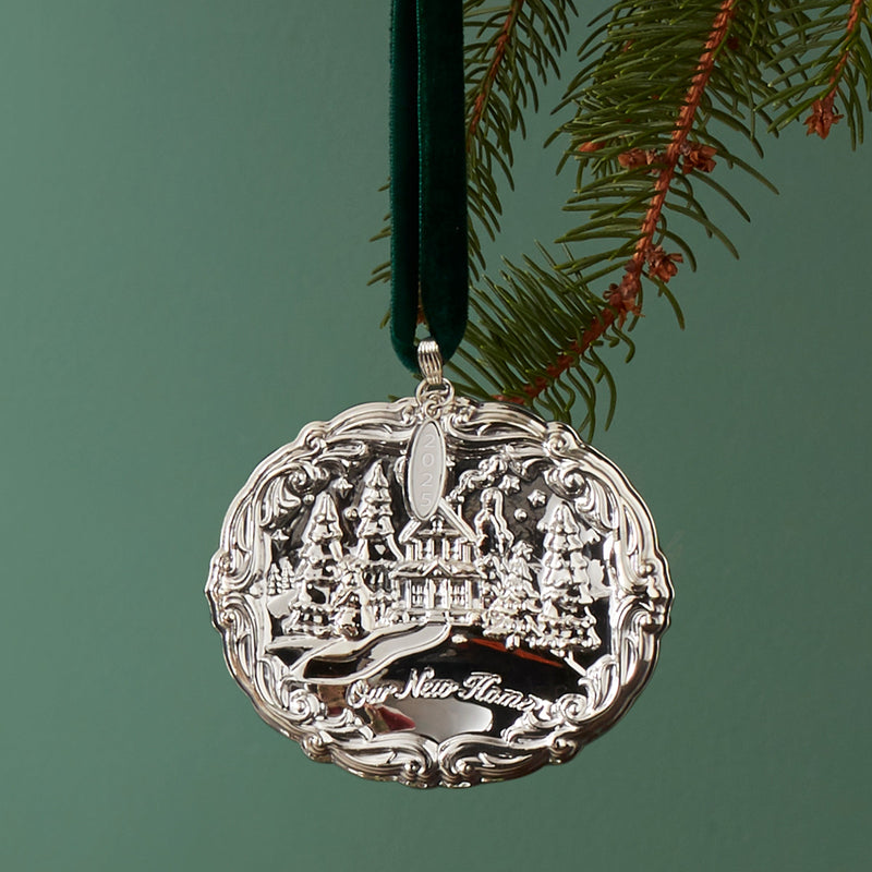 2025 Our New Home Sterling Silver Ornament