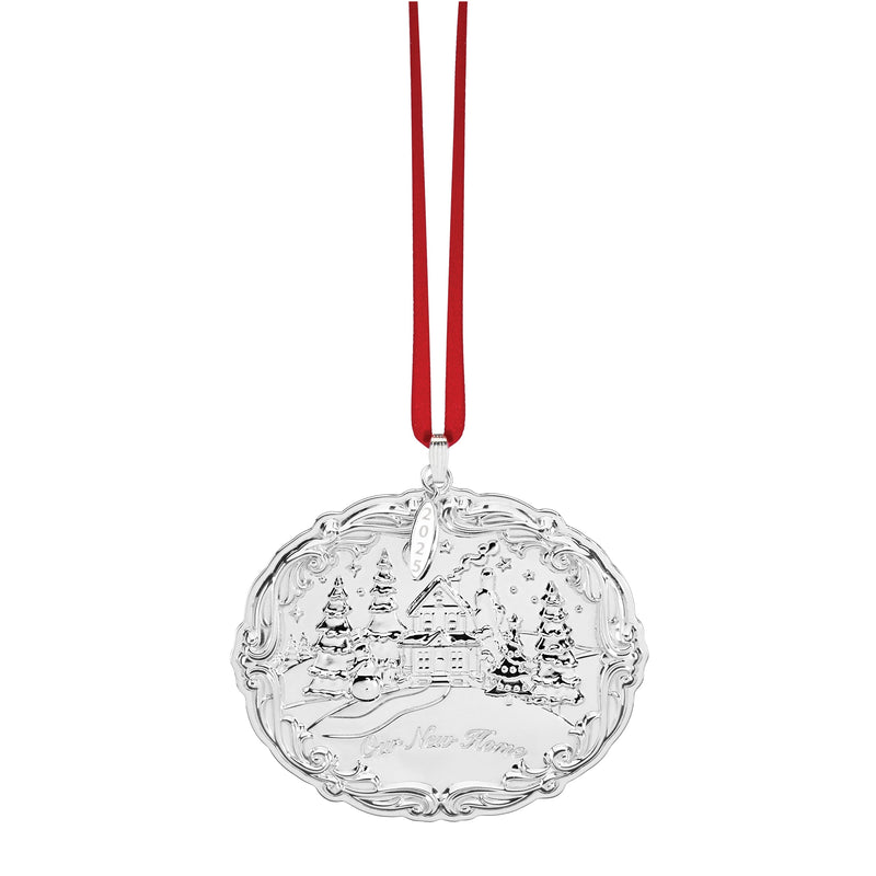 2025 Our New Home Sterling Silver Ornament