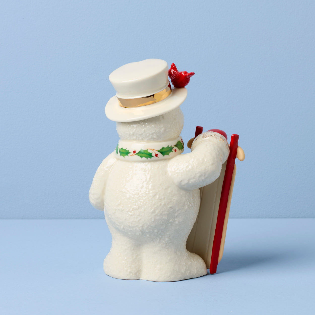 スノー様 2025 Snowman With Sled Figurine – Lenox Corporation
