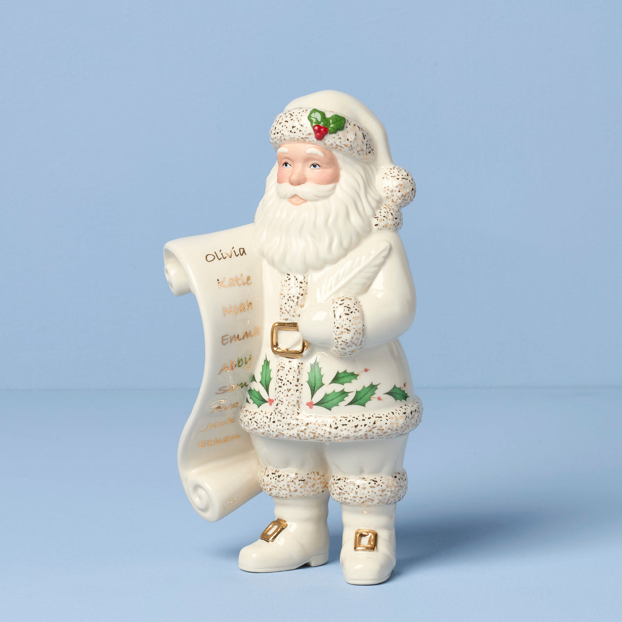 2025 Santa with List Figurine