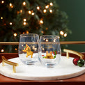 Frenchie Stemless Wine Glasses, Set Of 2