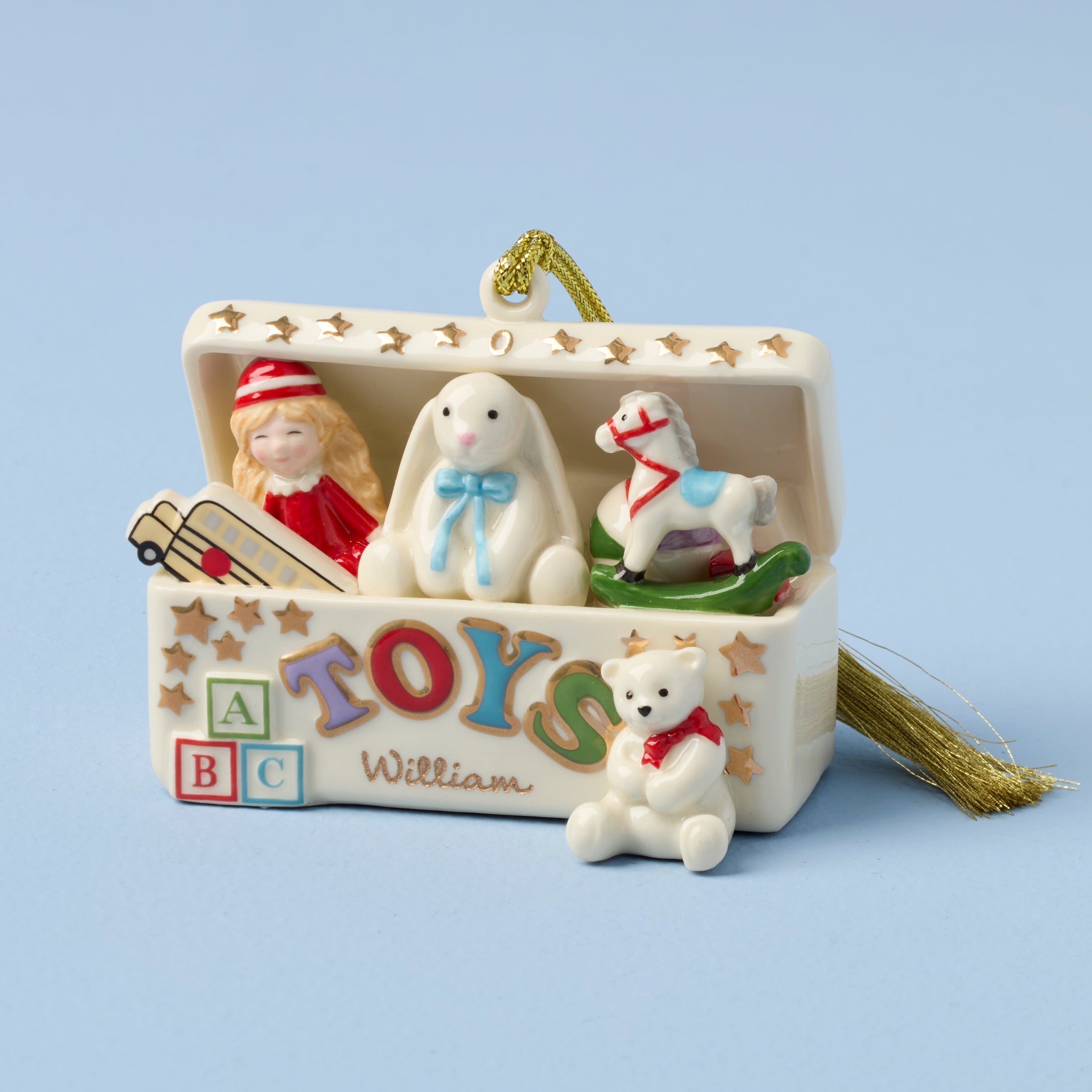 Personalized Toy Chest Ornament – Lenox Corporation