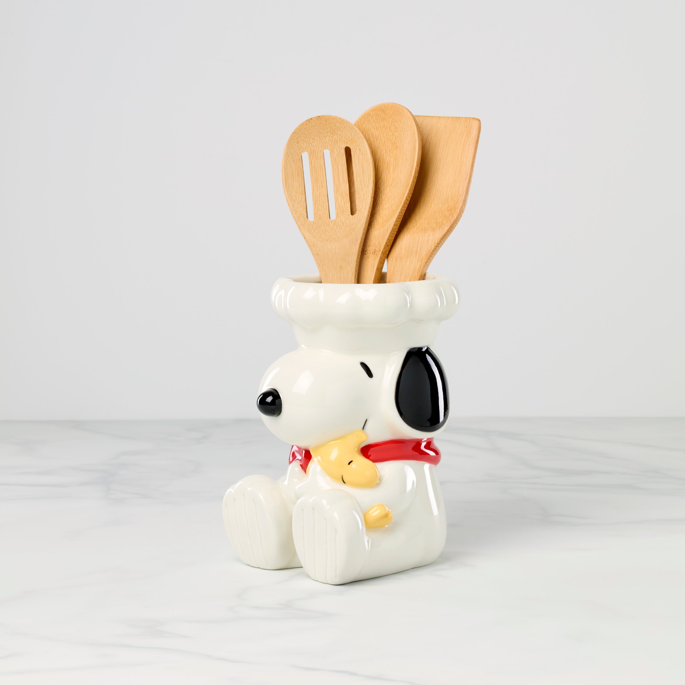 Chef Snoopy Figural Utensil Crock 4-Piece Set – Lenox Corporation