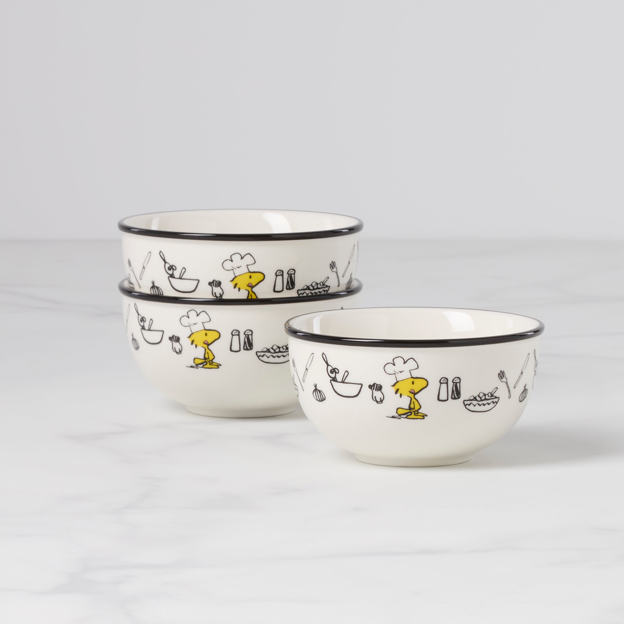 Chef Snoopy Mini Bowls, Set of 3 – Lenox Corporation
