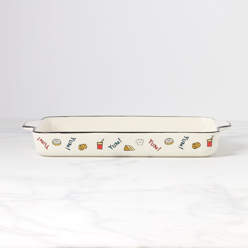 Chef Snoopy Rectangular Baker