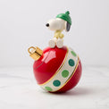 Snoopy Christmas Cookie Jar