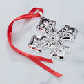 2025 Annual Christmas Cross Sterling Silver Ornament, 55th Edition