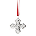 2025 Annual Christmas Cross Sterling Silver Ornament, 55th Edition