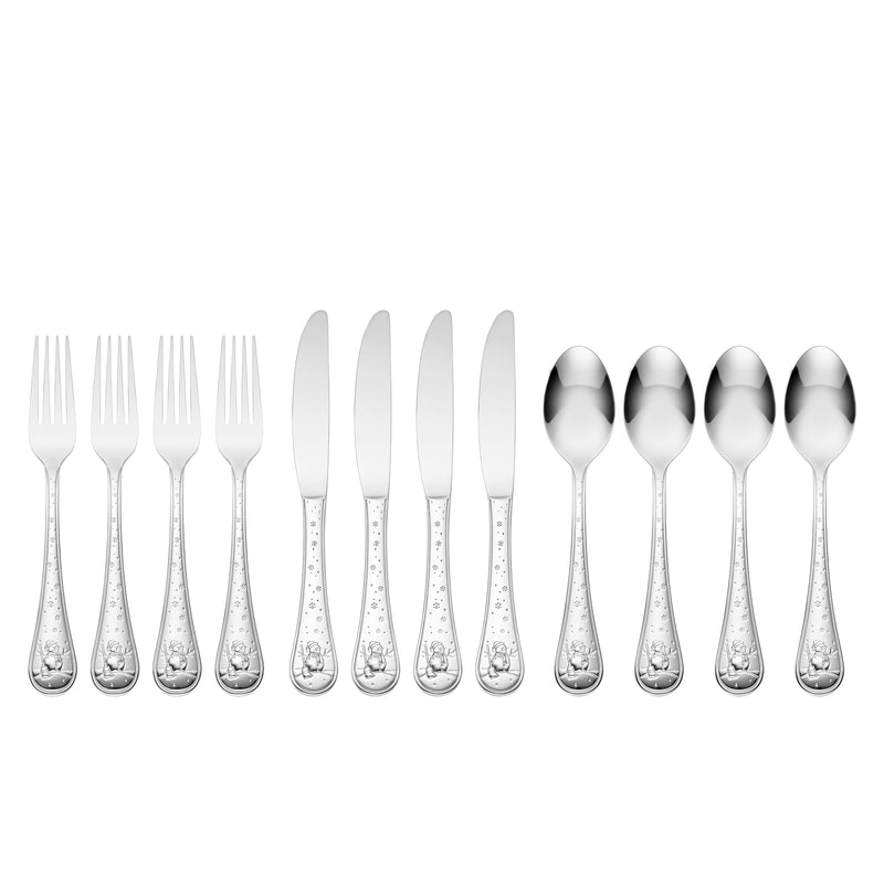 Snowman 12-Piece Flatware Set