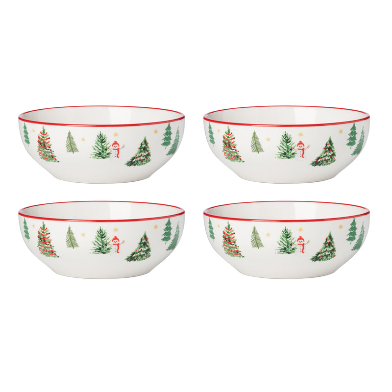 Merry & Bright All-Purpose Bowls, Set of 4