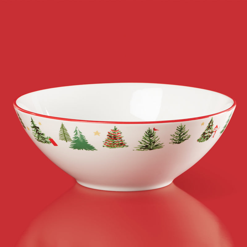 Wm Merry & Bright Serving Bowl