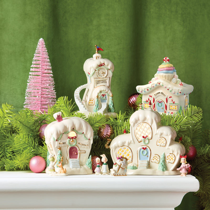 Who-Ville Sweet Shop Lit Figurine