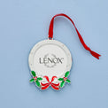 Holly Photo Frame Silverplate Ornament