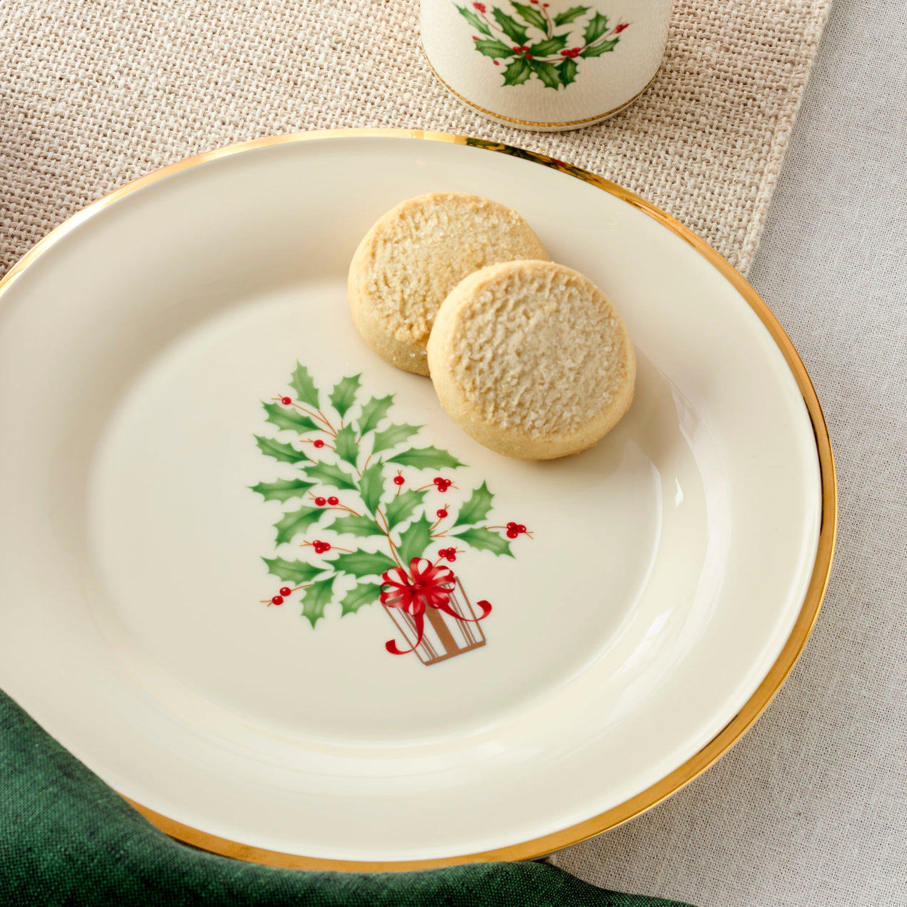 Holiday Tree Accent Plates, Set of 4