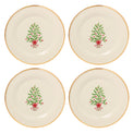 Holiday Tree Accent Plates, Set of 4