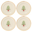 Holiday Tree Accent Plates, Set of 4