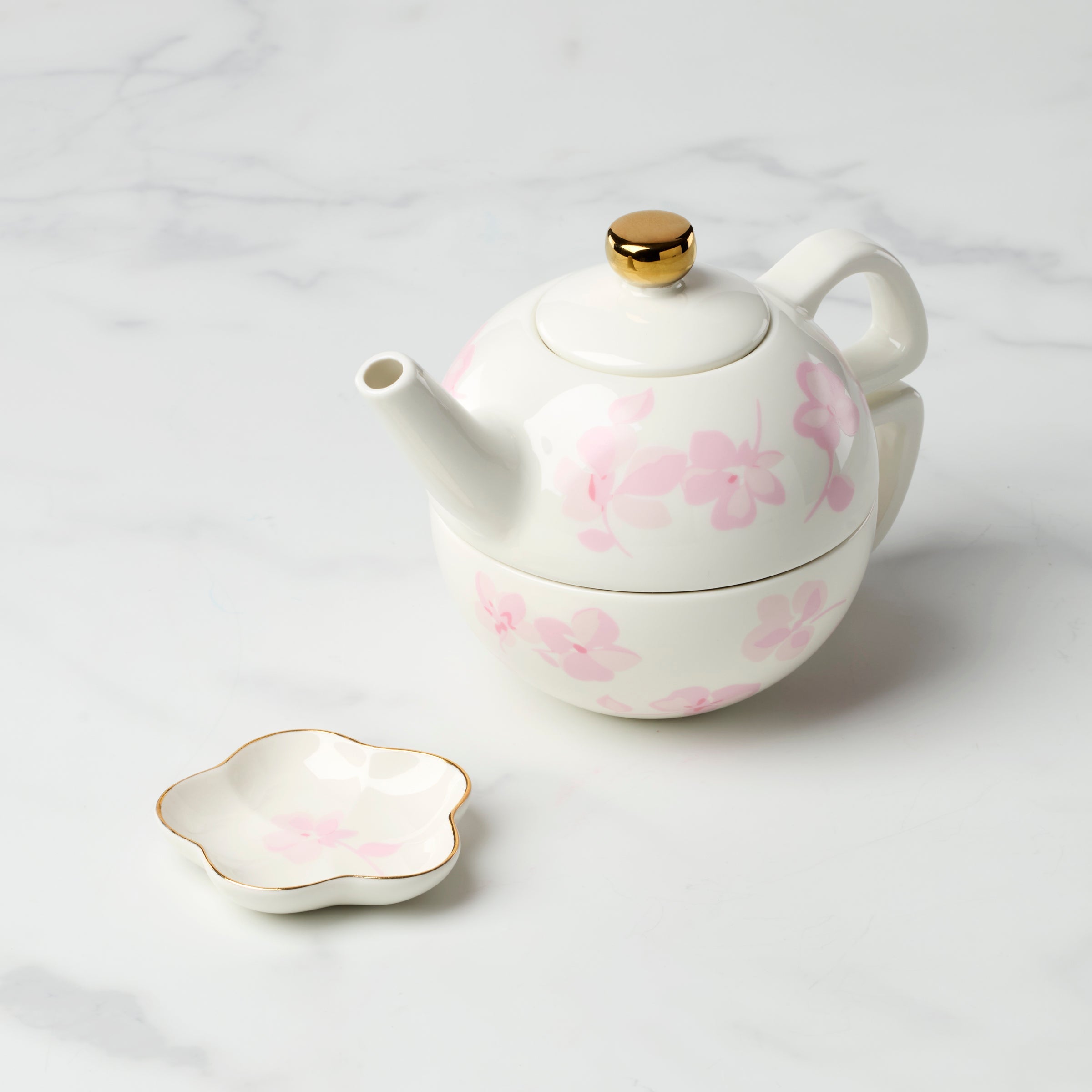 Spring Pansies Tea For One with Tea Bag Holder – Lenox Corporation
