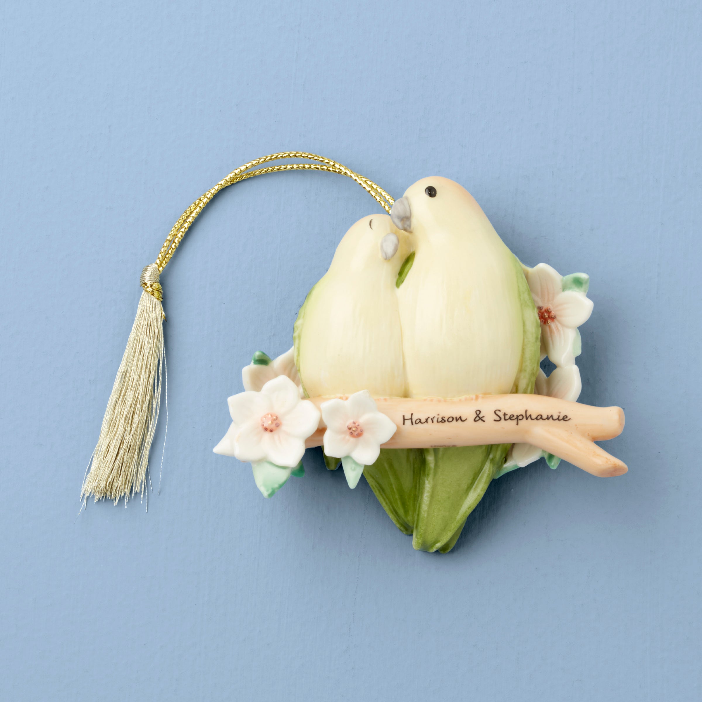 Personalized Love Birds Ornament – Lenox Corporation