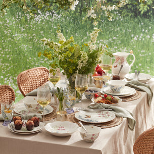 Butterfly Meadow Herbs 12-Piece Dinnerware Set