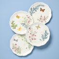 Butterfly Meadow Herbs Dinner Plates, Set of 4